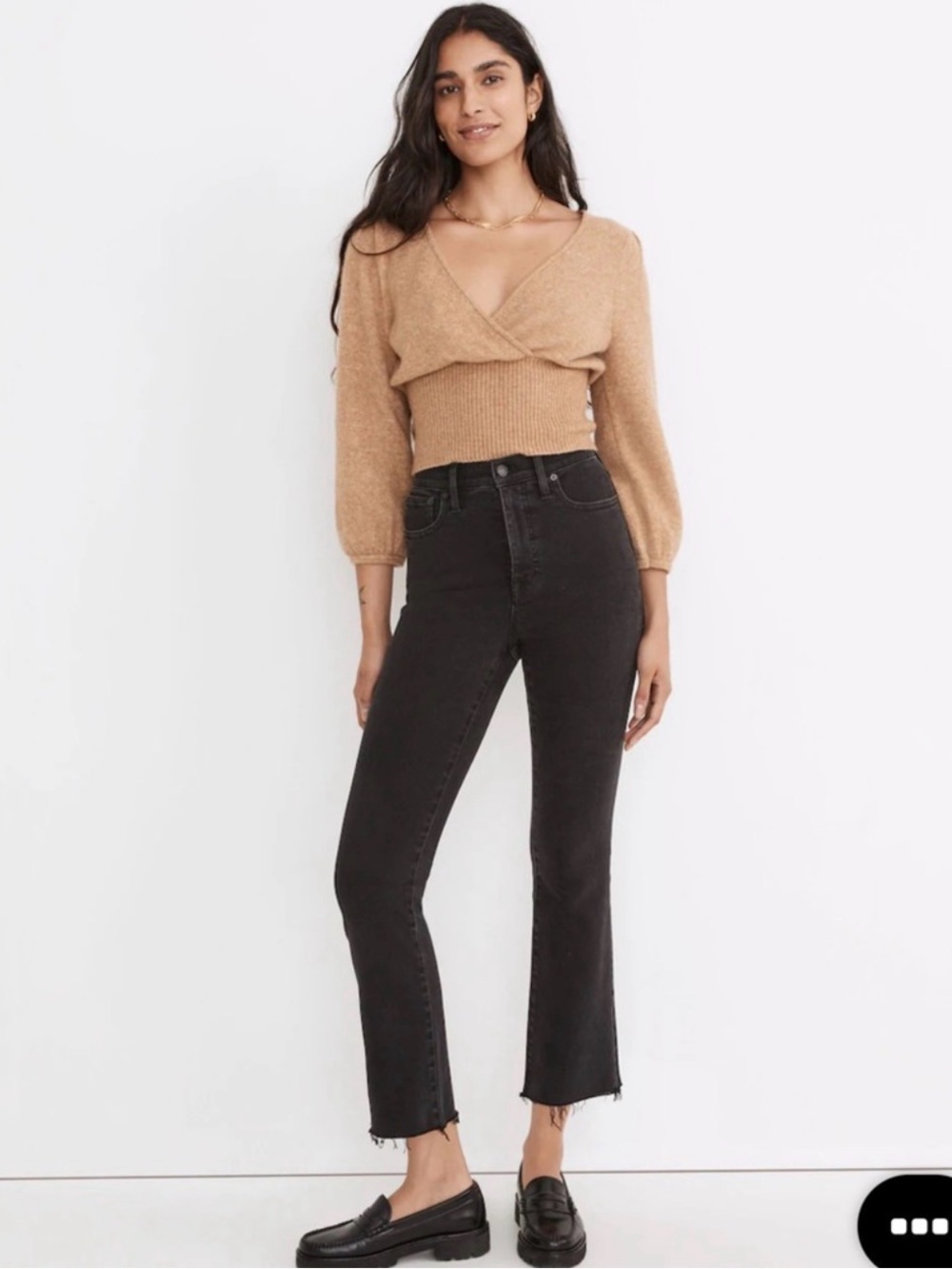 Madewell Cali Demi-Boot in Bayland Wash Raw Hem 25